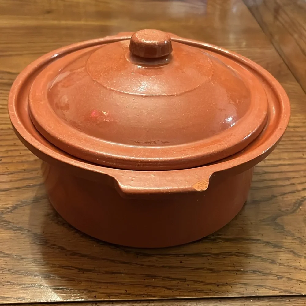 Sur la Table Terra cotta covered‎ dish